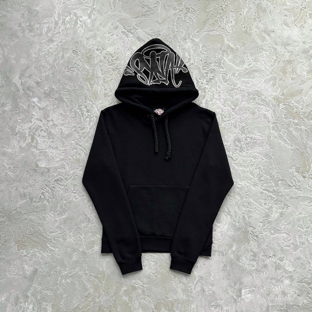 Syna World Tracksuit Hoodie SS25 "Black/Grey"
