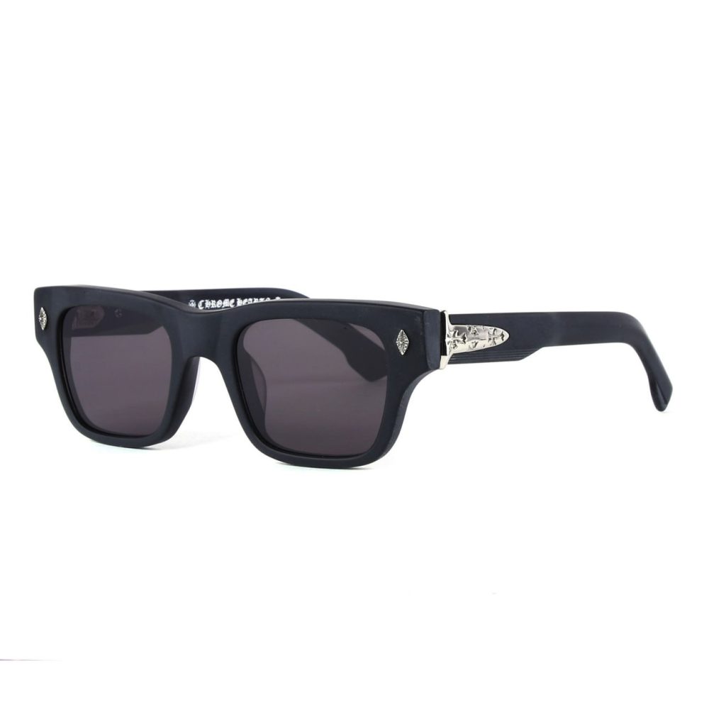 Chrome Hearts Crypdic Sunglasses "Black/Silver"
