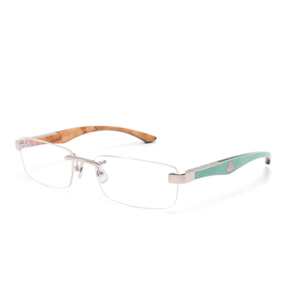 Maybach Eyewear The Artist III Glasses "Silver/Teal"