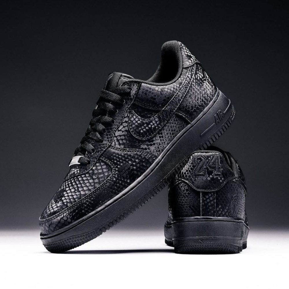 Nike Air Force 1 Low x Kobe Bryant "Forever Black"