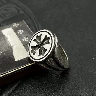 Chrome Hearts Seal Stamp Ring | Silver
