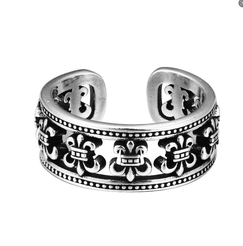 Chrome Hearts Fleur-de-lis Ring | Silver