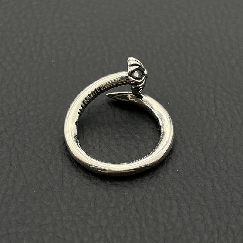 Chrome Hearts Nail Ring | Silver