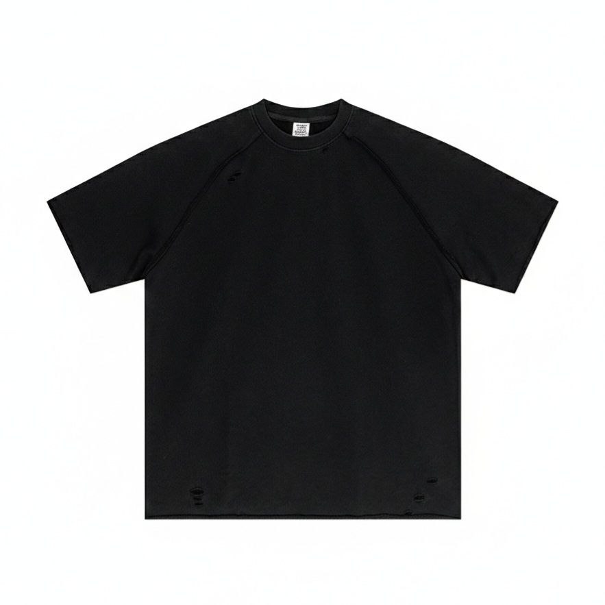 Футболка Street Culture Oversized Ripped Black