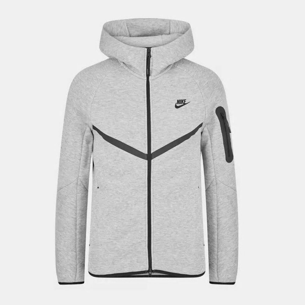 Nike Tech Fleece 3.0 Full-Zip Windrunner Hoodie Jacket "Grey"