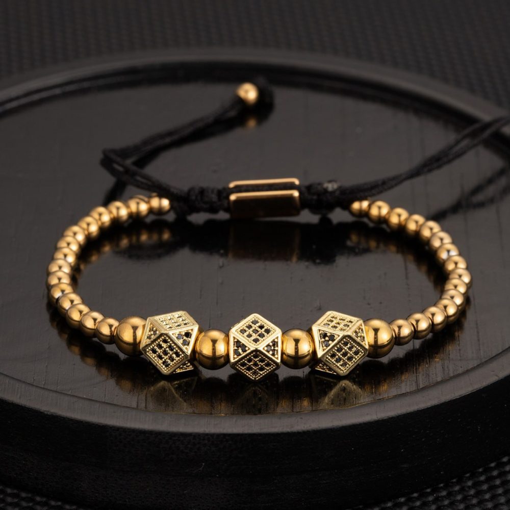 Imperial Bead Bracelet "Gold"
