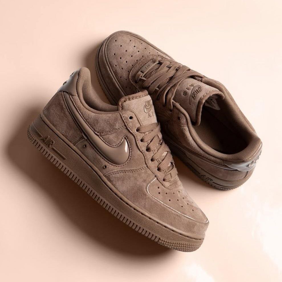 Nike Air Force 1 Low Suede Pack "Mink Brown"