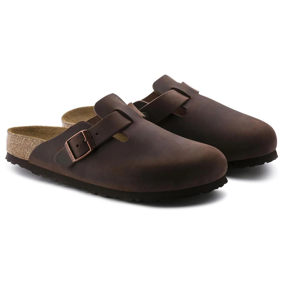 Birkenstock Boston Soft Clog "Habana Brown"