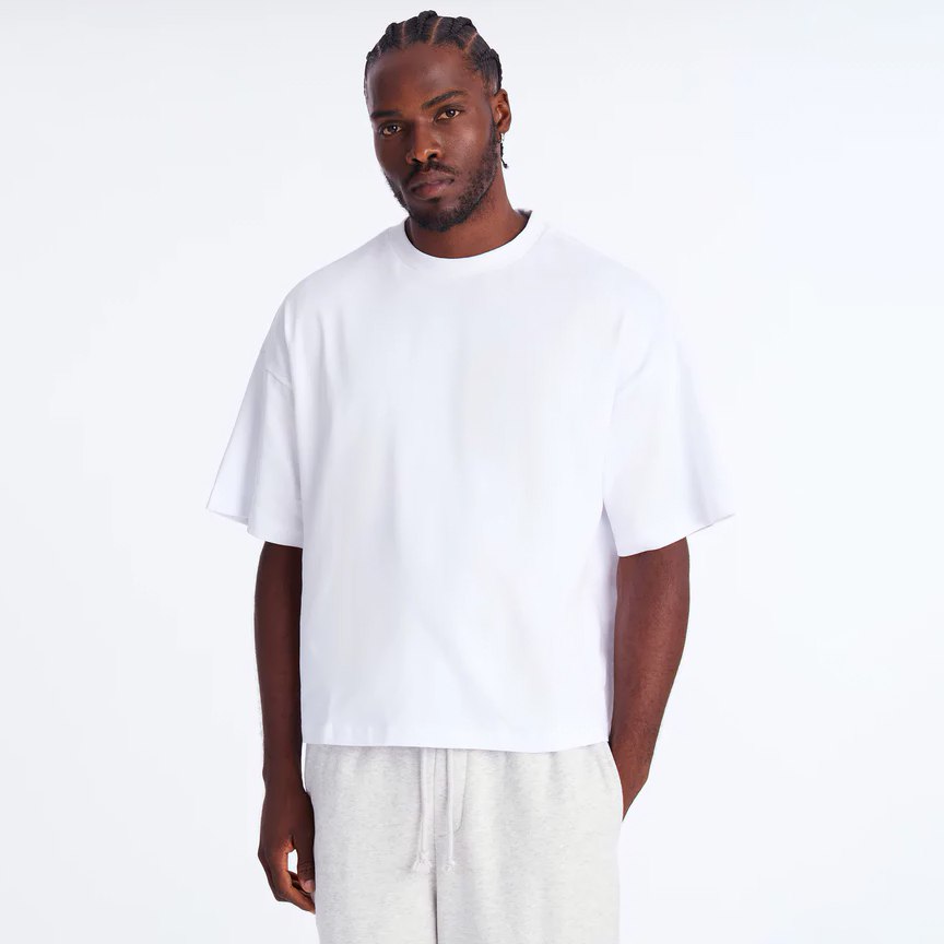 Футболка Nova Body Cropped белая