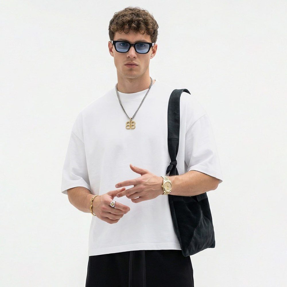 Футболка Street Culture Boxy Cropped укороченная белая