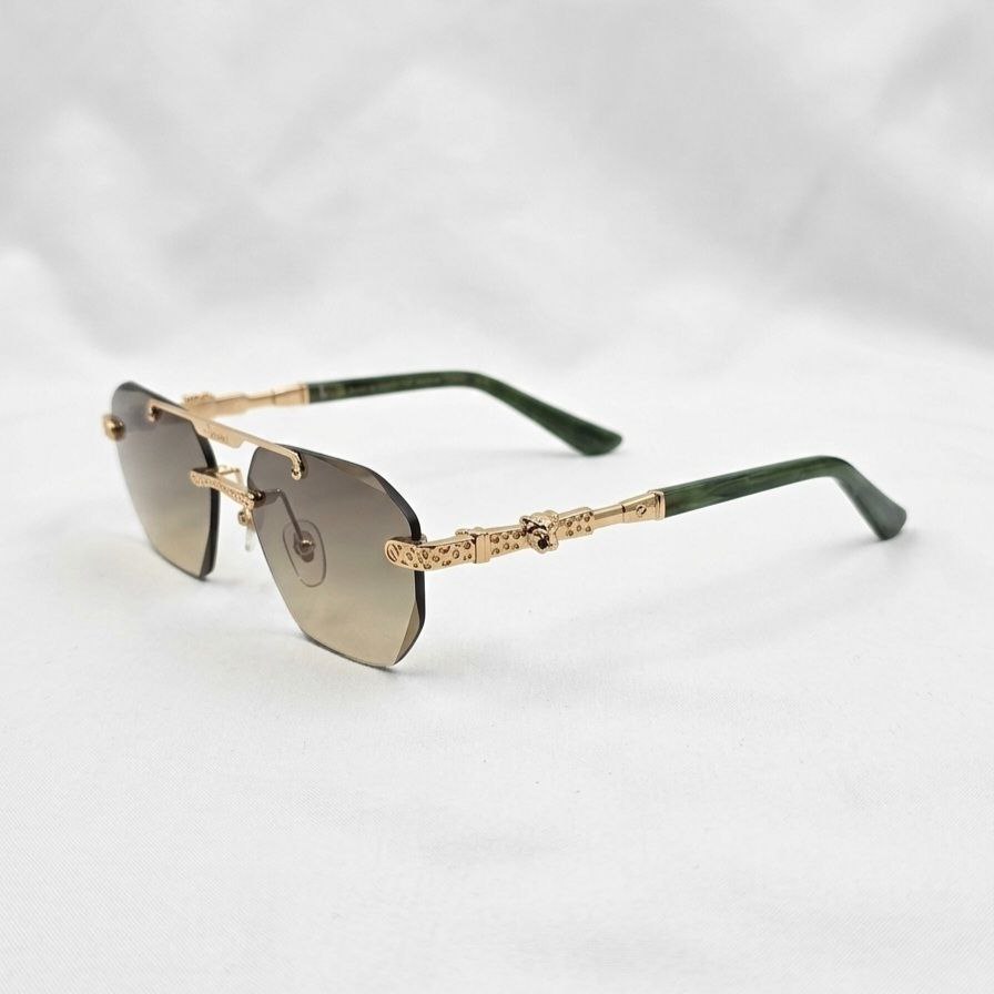 Cartier CT0616S "Green/Gold"