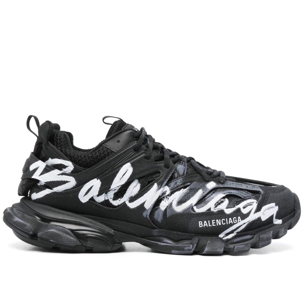 Balenciaga Track Graffiti "Black"