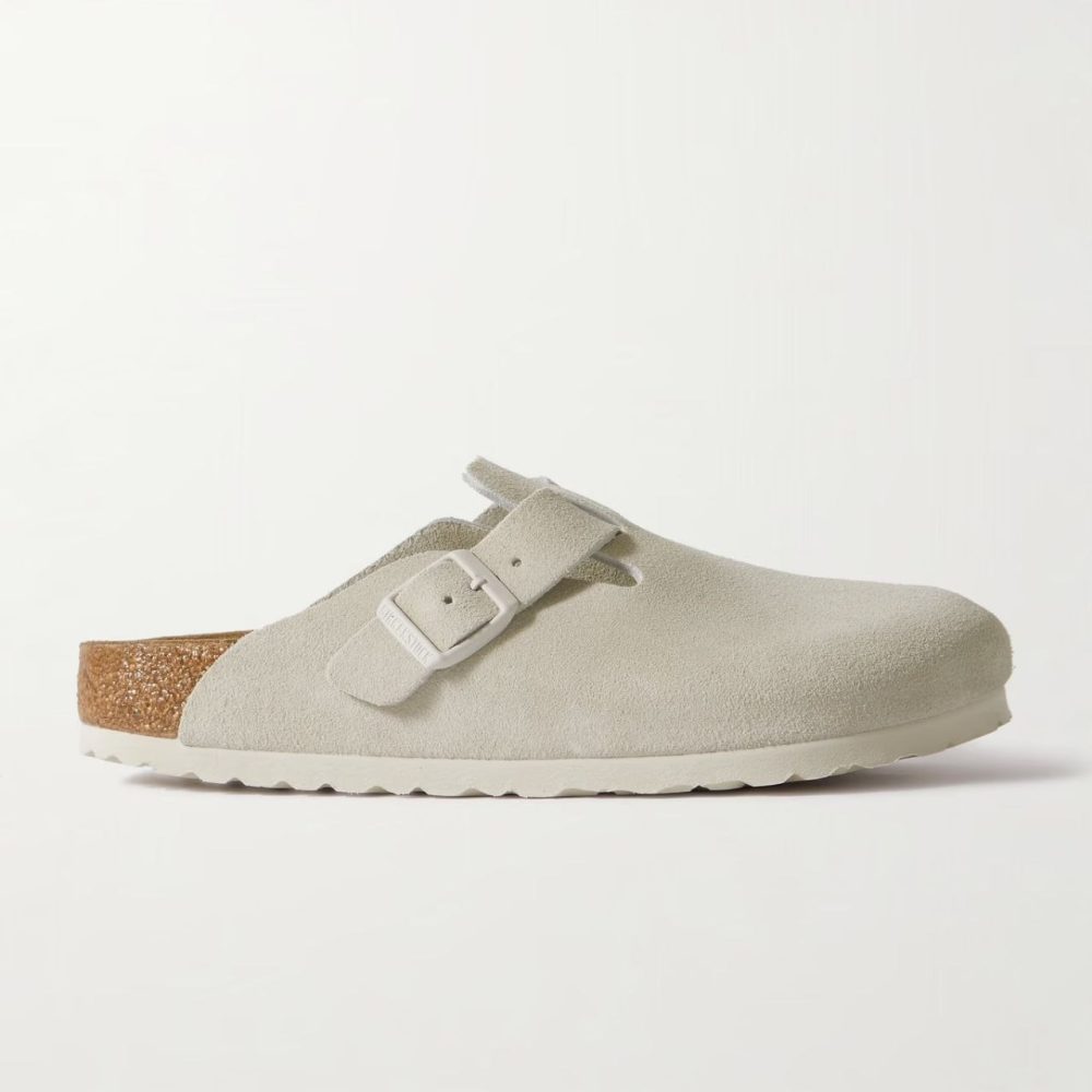 Birkenstock Boston Soft Clog "Eggshell"