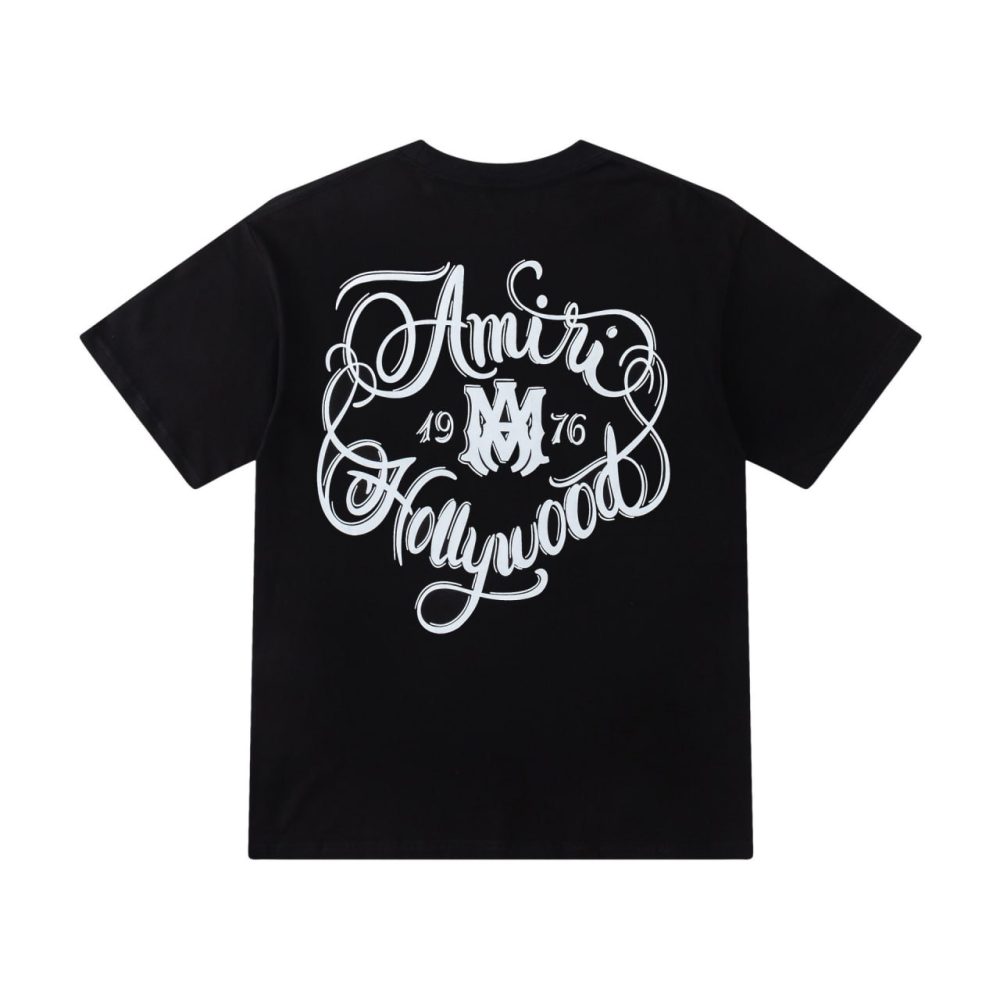Футболка Amiri Hollywood 1976 - Black