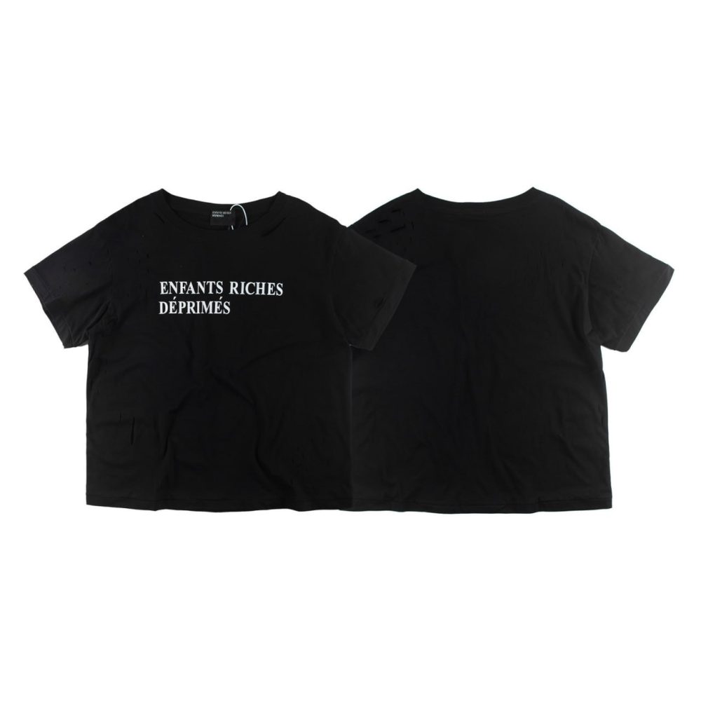 Футболка Enfants Riches Deprimes Wide Neck - Black