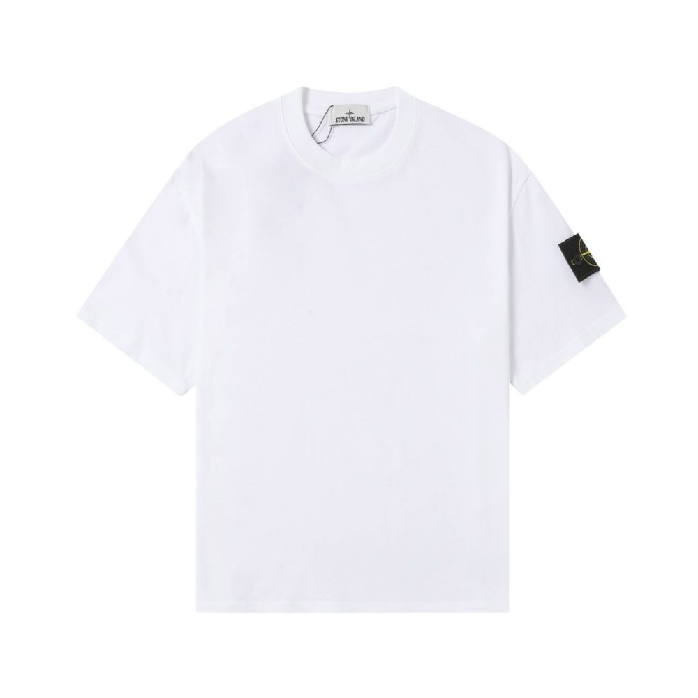 Футболка Stone Island Classic Sleeve Badge - White
