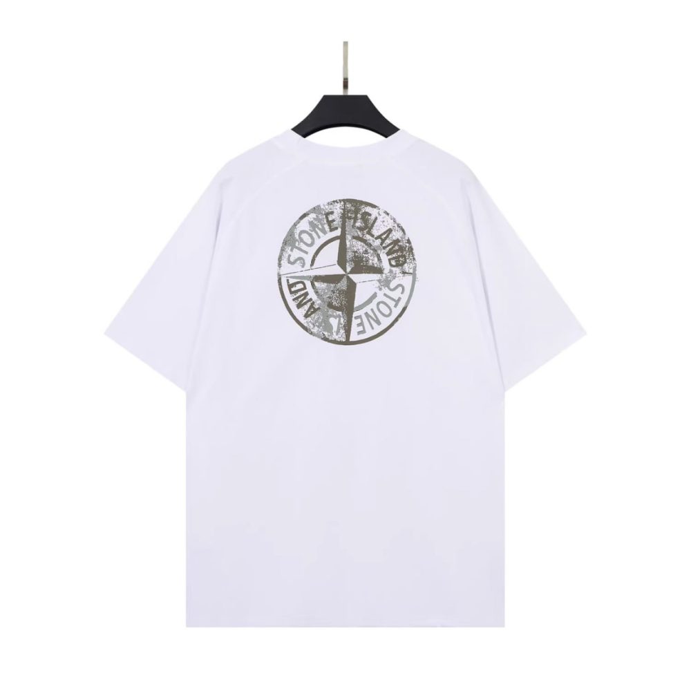 Футболка Stone Island Organic SS25 - White