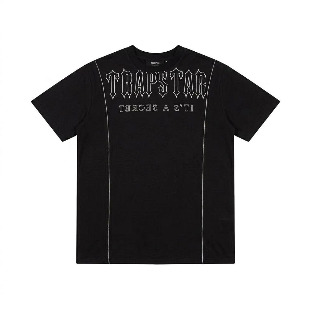 Футболка Trapstar Arch Chenille Decoded 2.0 - Black