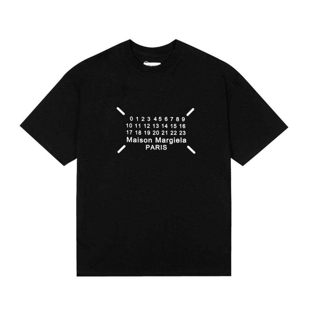 Футболка Maison Margiela Paris SS25 - Black