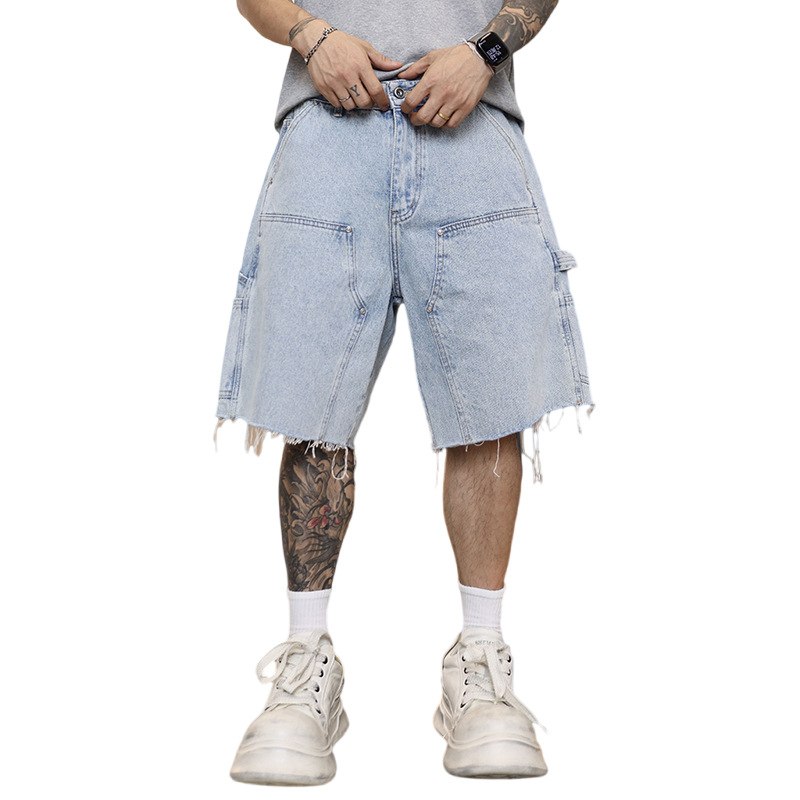 Шорты Baggy Double Knee Carpenter Jeans Shorts - Blue