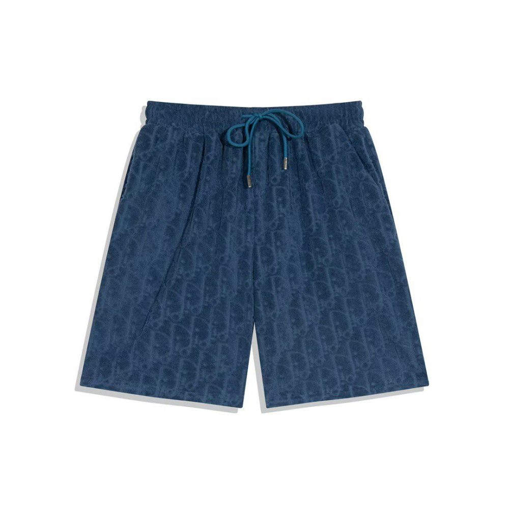Шорты Dior Oblique Towelling - Blue