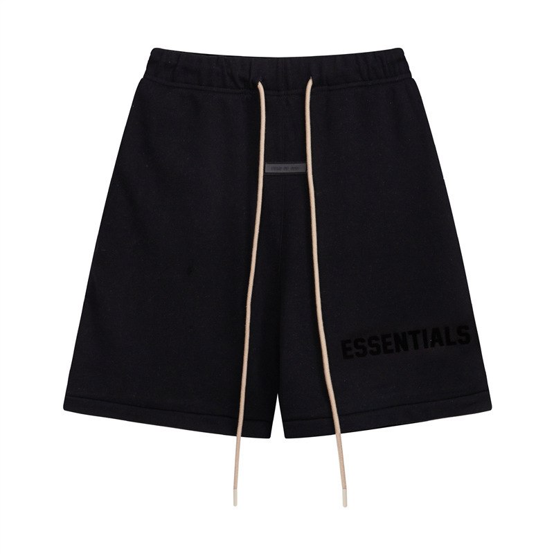 Шорты Fear Of God Essentials Drawstring SS25 - Jet Black