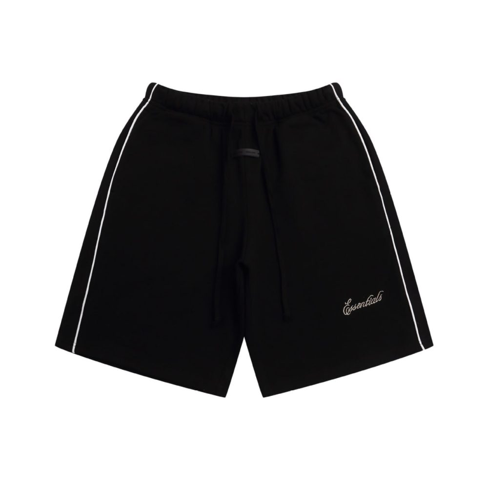 Шорты Fear Of God Essentials Relaxed Fleece - Black