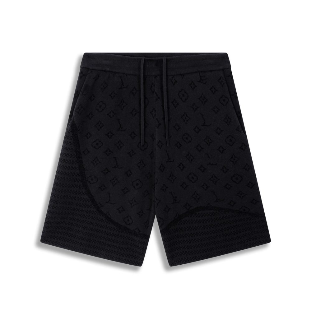 Шорты Louis Vuitton Graphic Jacquard Knitted - Black
