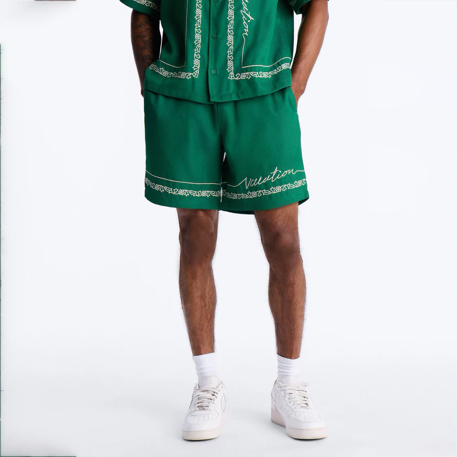 Шорты Relaxed Kingston Embroidered Short - Green