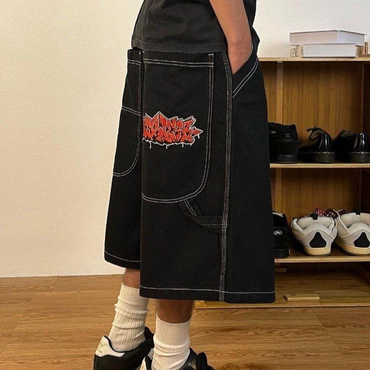 Шорты Wexwear Baggy Denim Jorts - Black