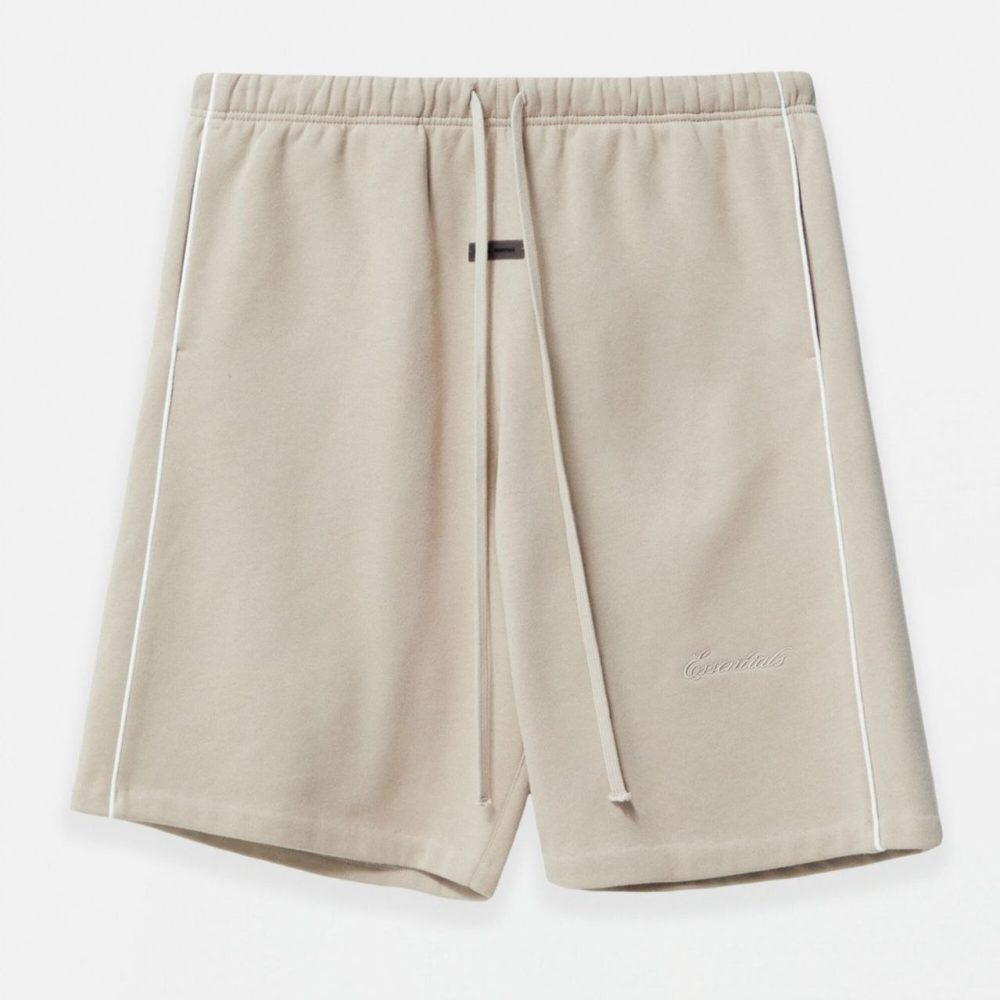 Шорты Fear Of God Essentials Relaxed Fleece - Beige