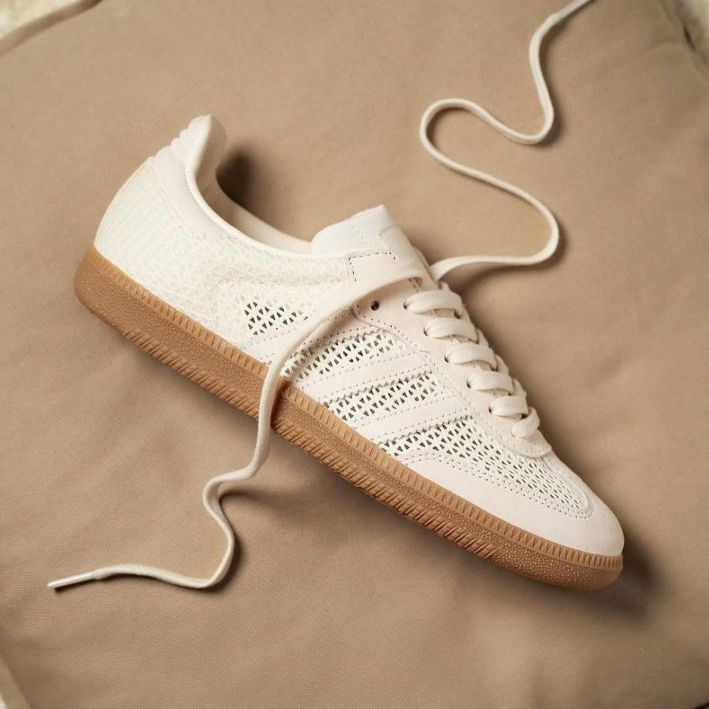 Adidas Samba OG Woven Knit "Cream"