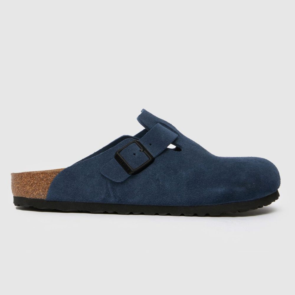 Birkenstock Boston Soft Clog "Navy"
