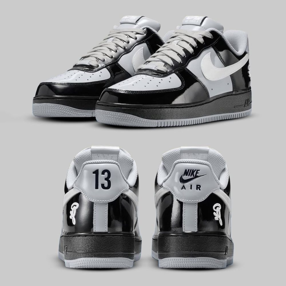 Nike Air Force 1 Low x Syna "Black/White/Smoke Grey"