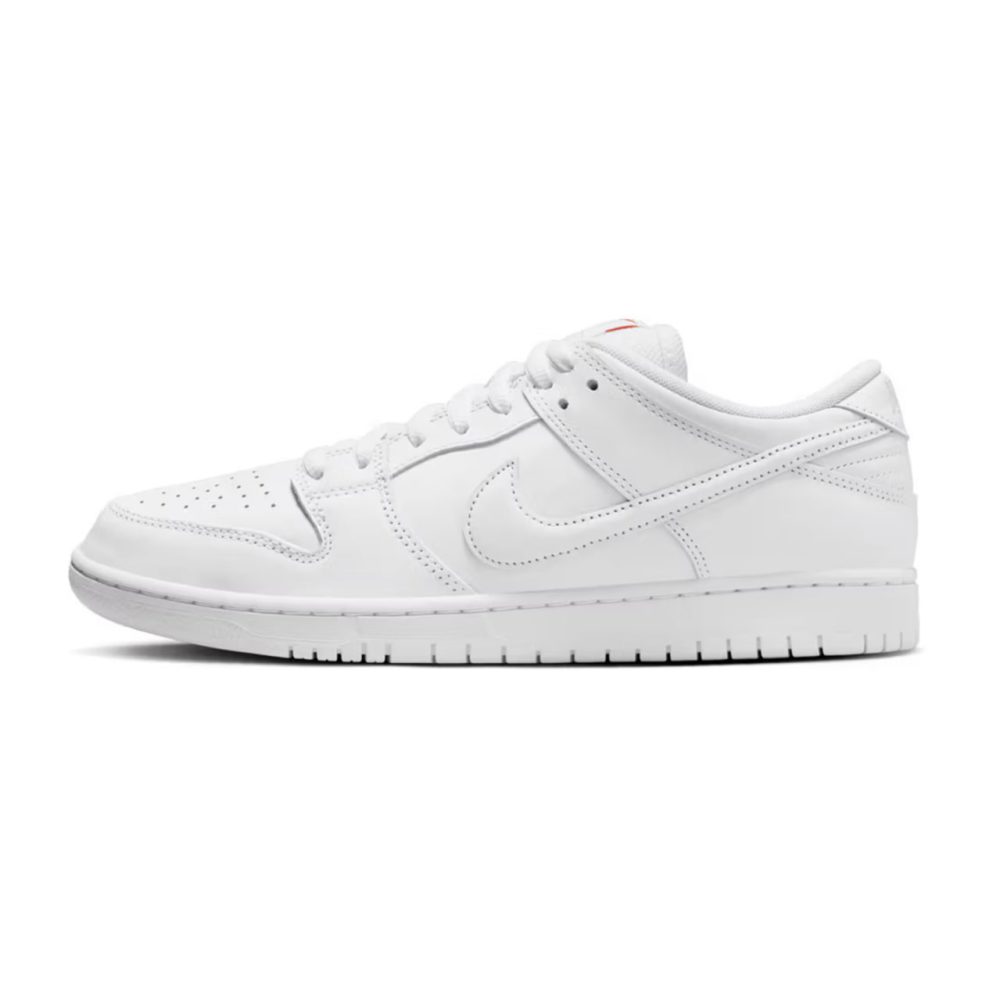Nike SB Dunk Low Pro ISO "Triple White"