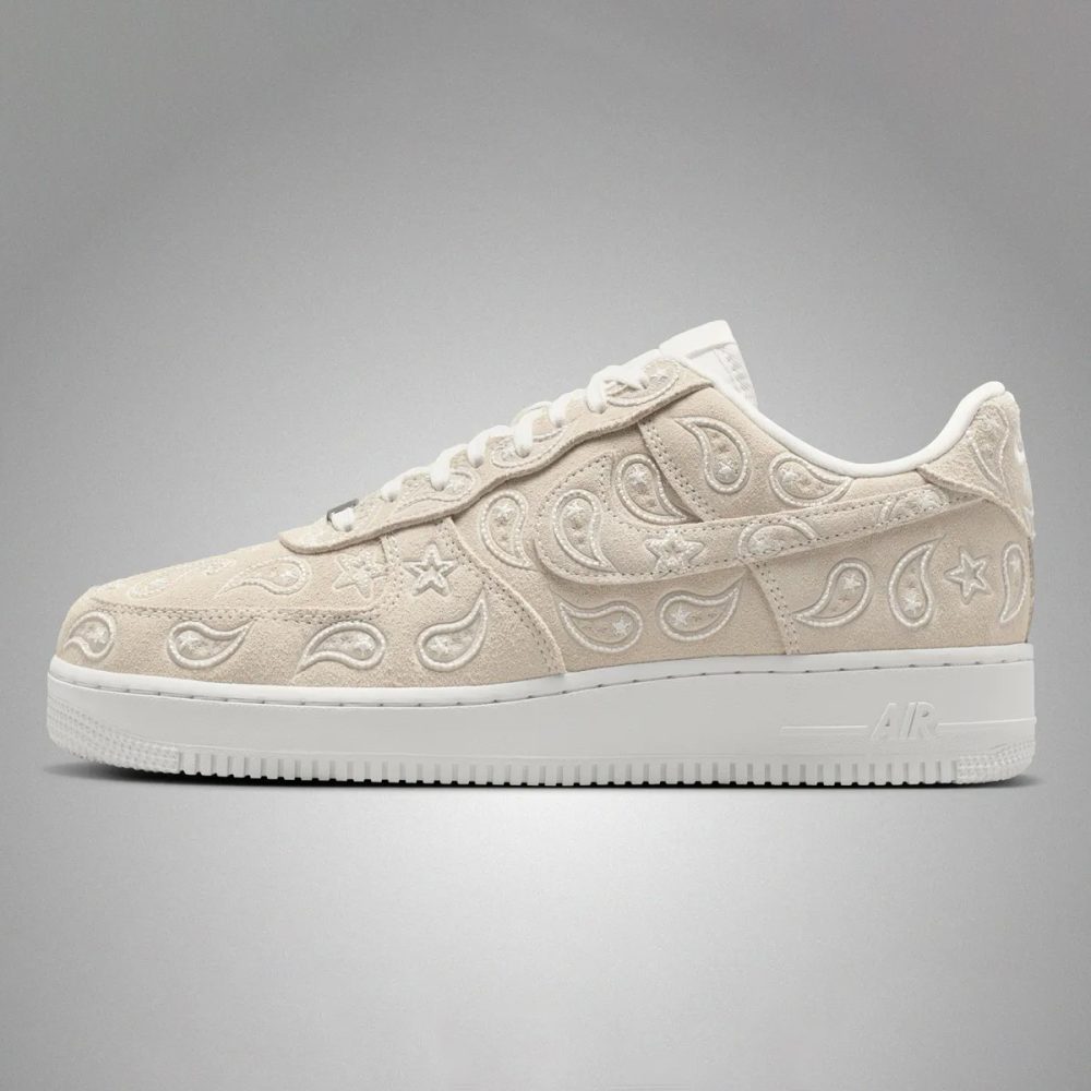 Nike Air Force 1 Low Paisley Suede "Summit White"